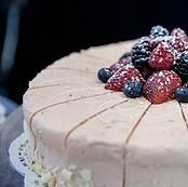 Wow Factor Desserts' Strawberry Blonde Cake